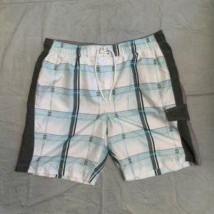 White Swim Shorts